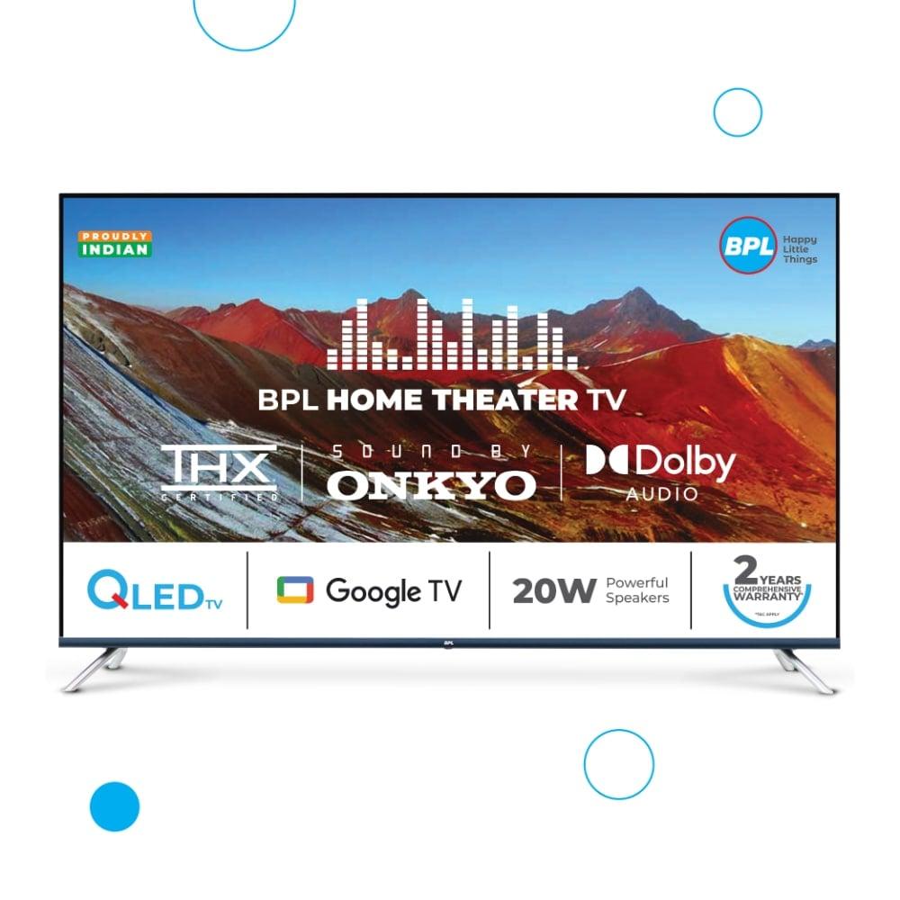 BPL 32 HD Ready Smart Home Theatre TV With Sound By Onkyo, THX Certified, Dolby Audio, Google TV, 32HE5341