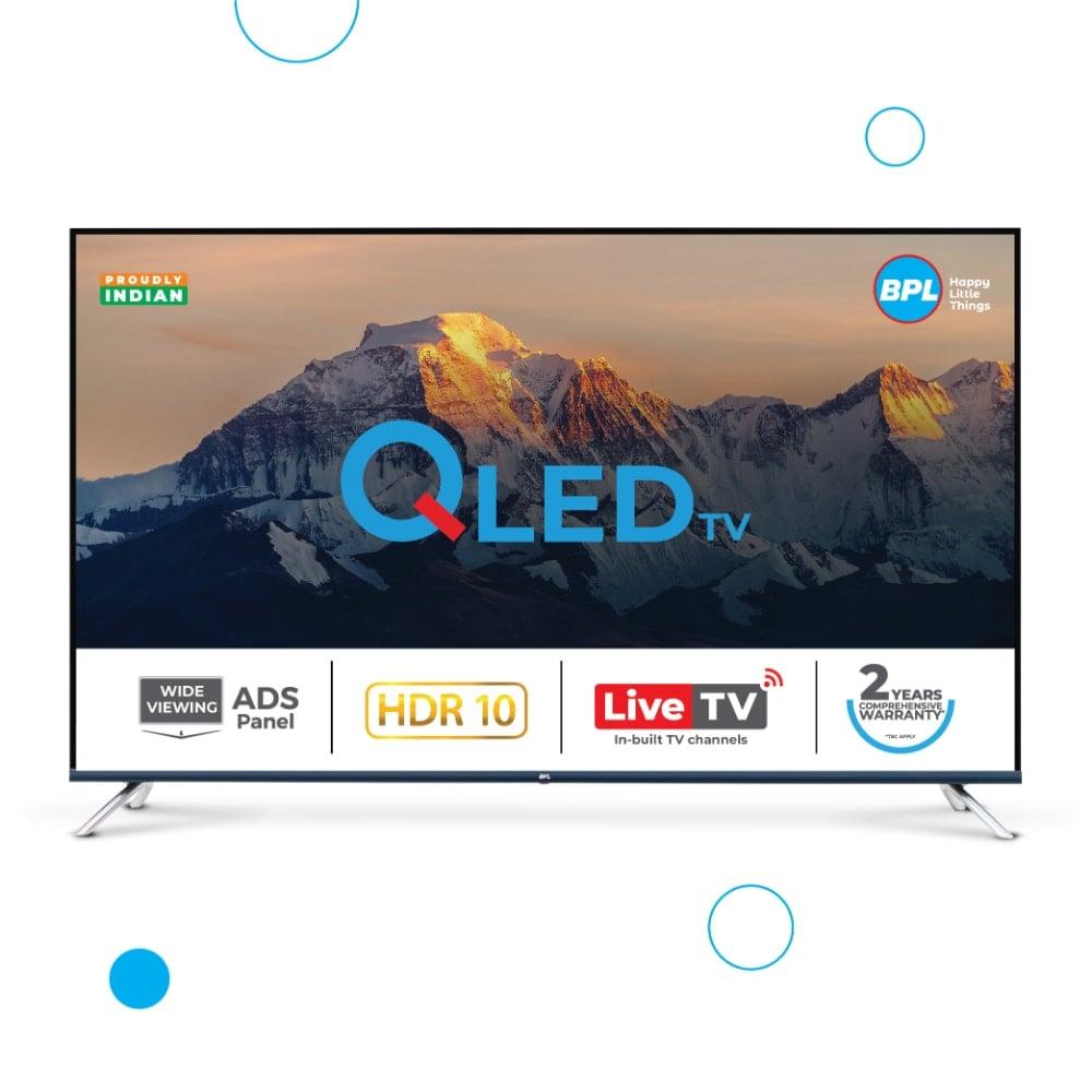 BPL 32 QLED SMART TV PLUS 32QF2500 with ADS Panel, JioHotstar