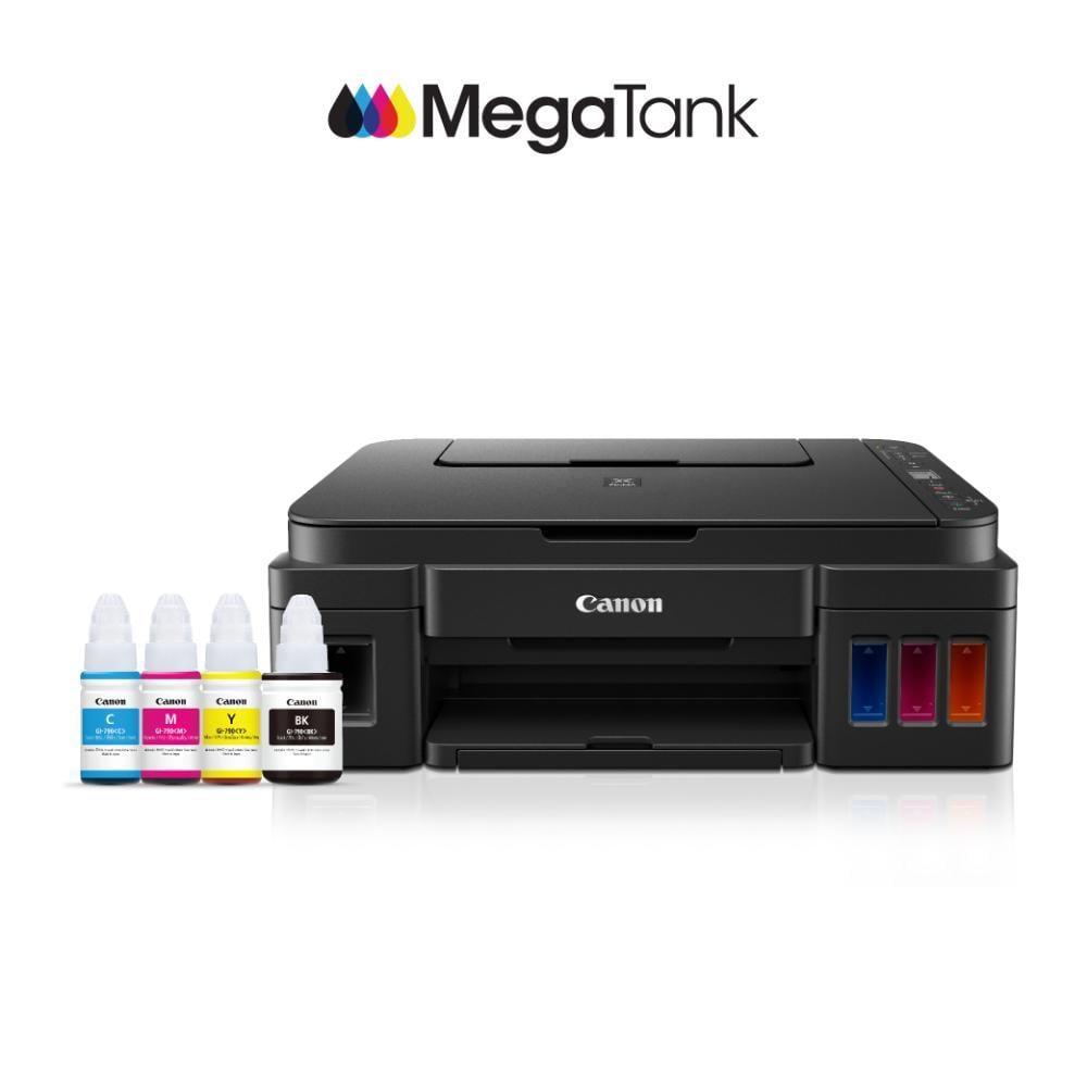 Canon PIXMA G3010 Ink Tank All-in-one WiFi Printer, (Auto power on), speed up to 8.8 PPM (Black) & 5 PPM (Colour)