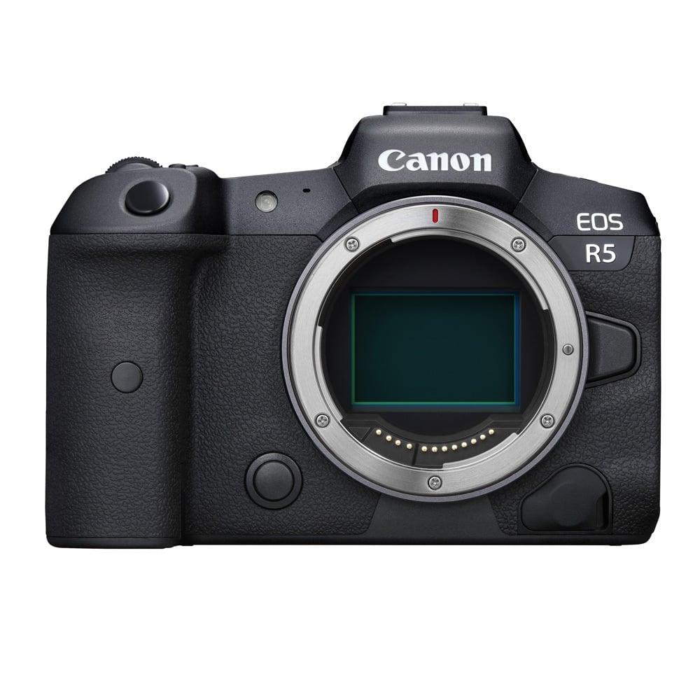 Canon EOSR5 DSLR Mirrorless Camera with 35 mm Body-2