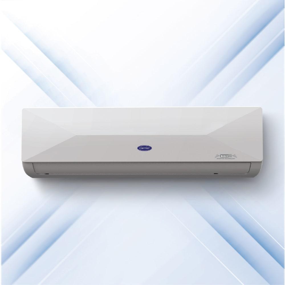 Carrier 2 Ton 3 Star Xcel Edge Fxi Inverter Split AC, CAI24CE3R35F0X-Led (PM 2.5 Filter, 2 Way Swing, High Ambient Working 52 degree Celcius)