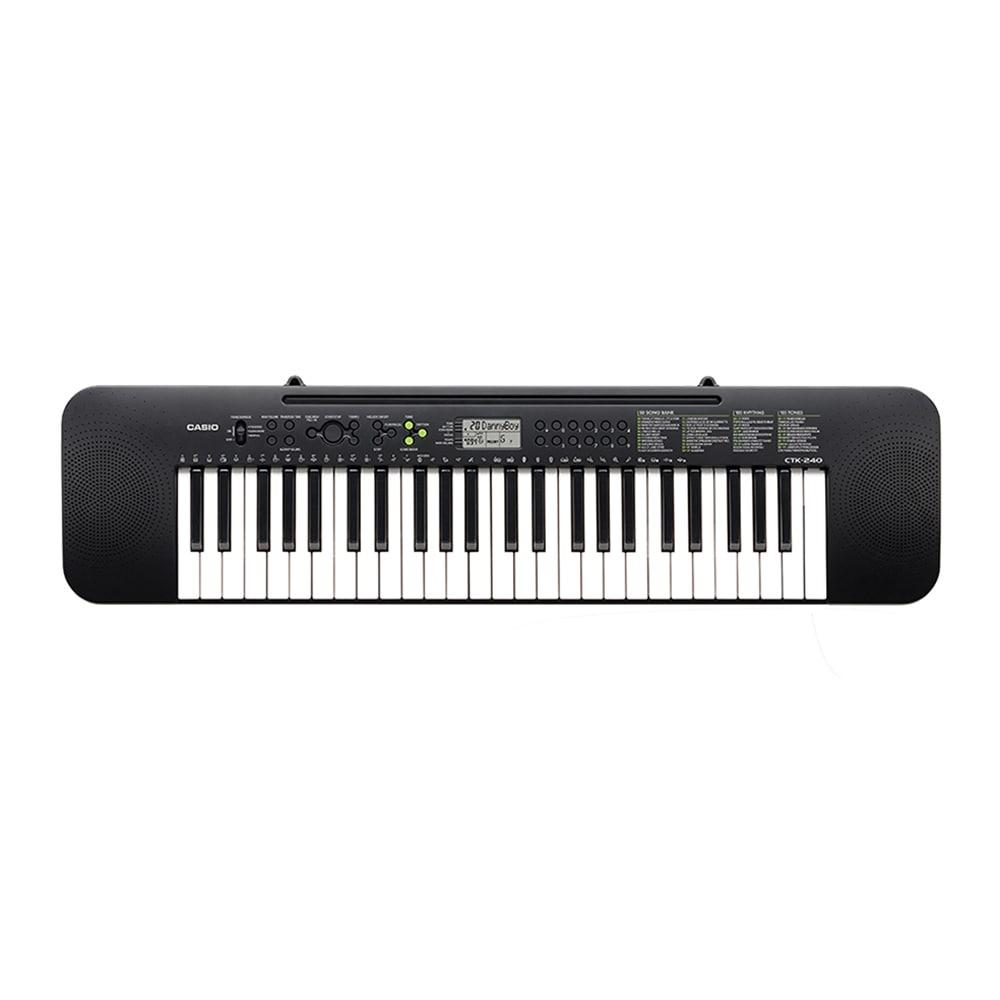 Casio CTK-240 49 Keys Music Standard Keyboards, Black