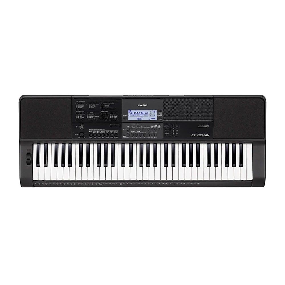 Casio CT-X870IN 61 Keys Music Standard Keyboards, Black