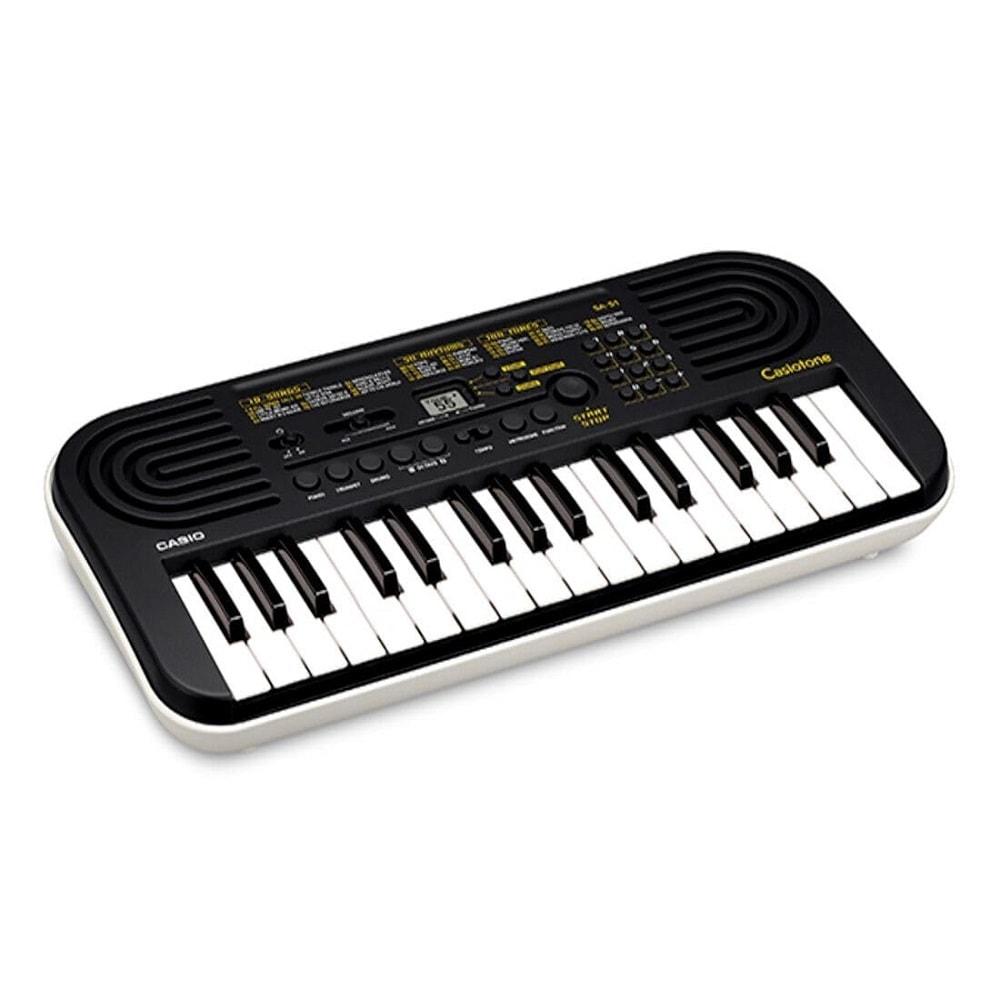 Casio Mini SA-51 Keyboard, Black