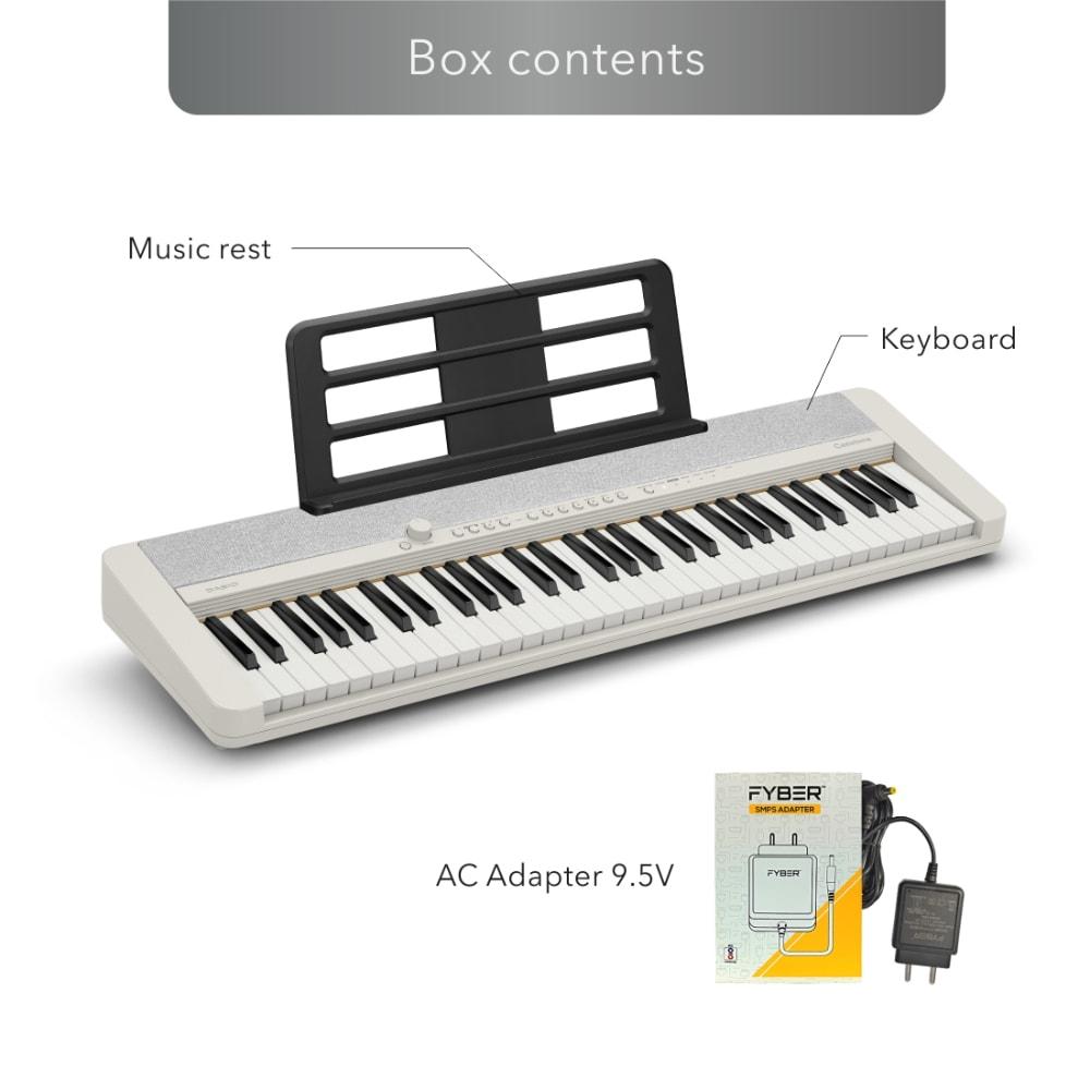 Buy Casio CT-S1 61-key Touch Sensitive Portable Musical Keyboard