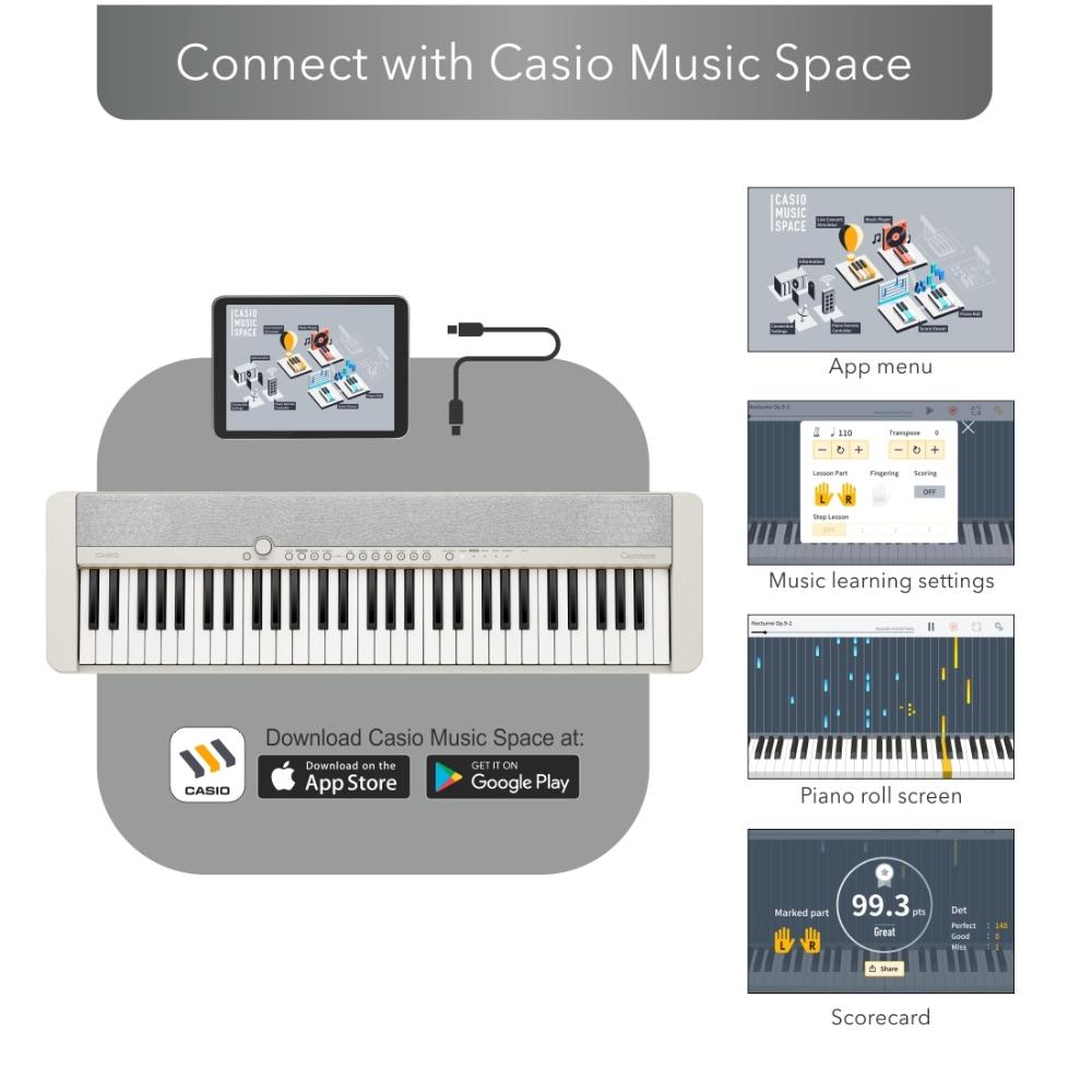 Buy Casio CT-S1 61-key Touch Sensitive Portable Musical Keyboard