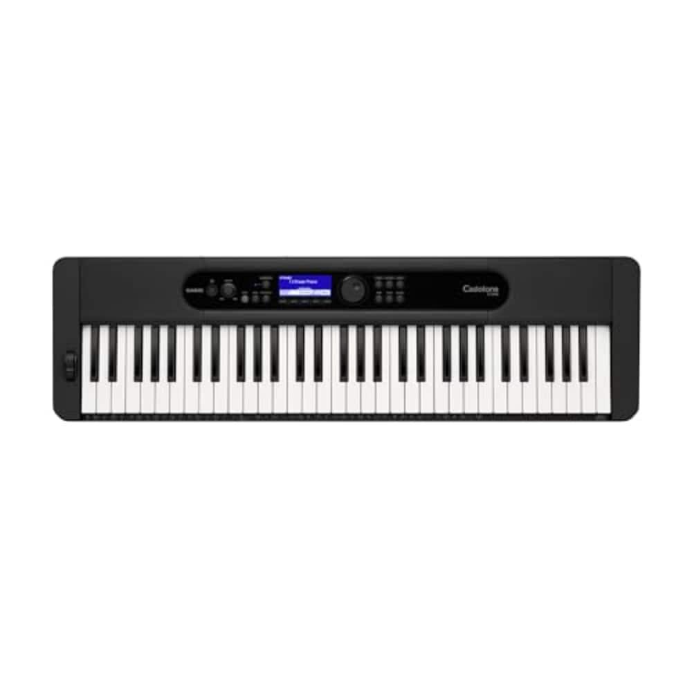 Casio CT-S400 -61 Keys Advanced Musical Keyboard with Piano Tones, Black