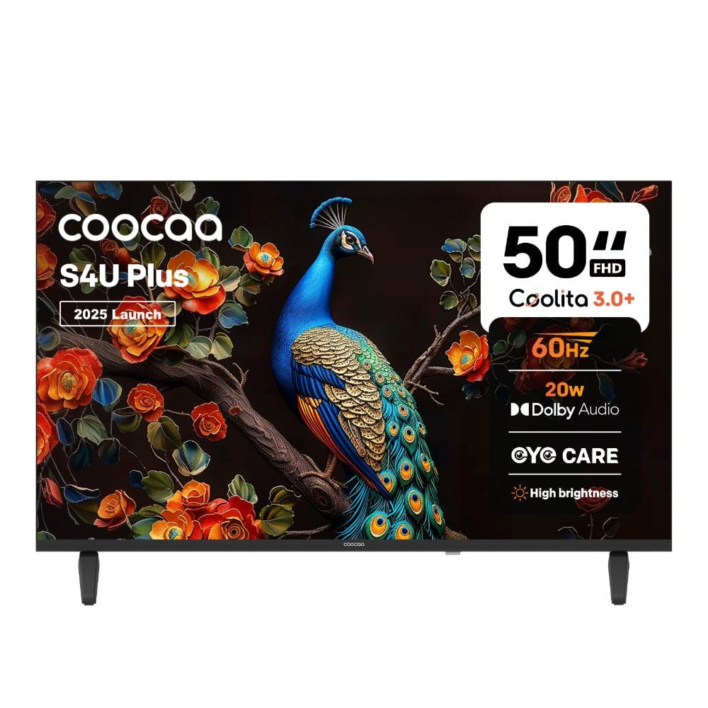 Coocaa S4U Plus 126 cm (50 inch) Full HD LED Smart Coolita TV (50S4U Plus)