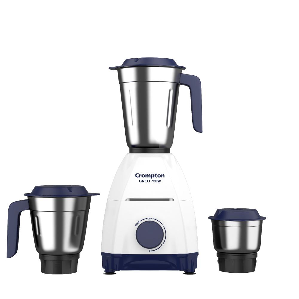 Crompton ACGM-GNEOX750W 3 Jar Mixer Grinder 750 W