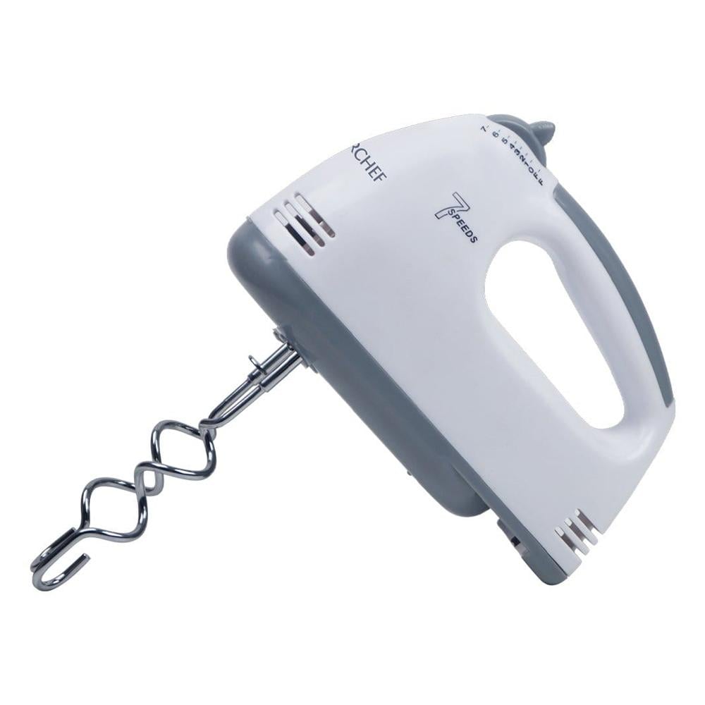 Wonderchef Electric Beater 200 Watt Wonderchef Ultima Plus 200W Speed  Setting Hand Mixer With Beater Kneading Hooks (White)