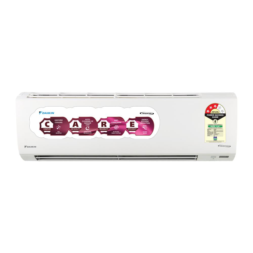 Daikin Premium 1.0 Ton 3 Star Inverter Split AC (Copper Condenser, ATKL35XV, White)