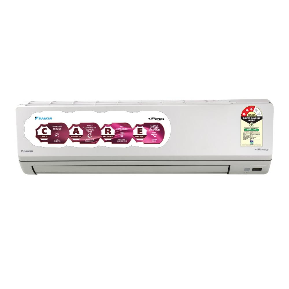 Daikin Premium 2.0 Ton 3 Star Inverter Split AC (Copper Condenser, FTKL71XV, White)