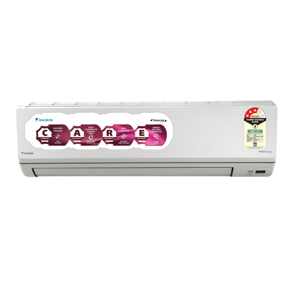 Daikin Premium 2.0 Ton 3 Star Inverter Split AC (Copper Condenser, FTKL71XV, White)