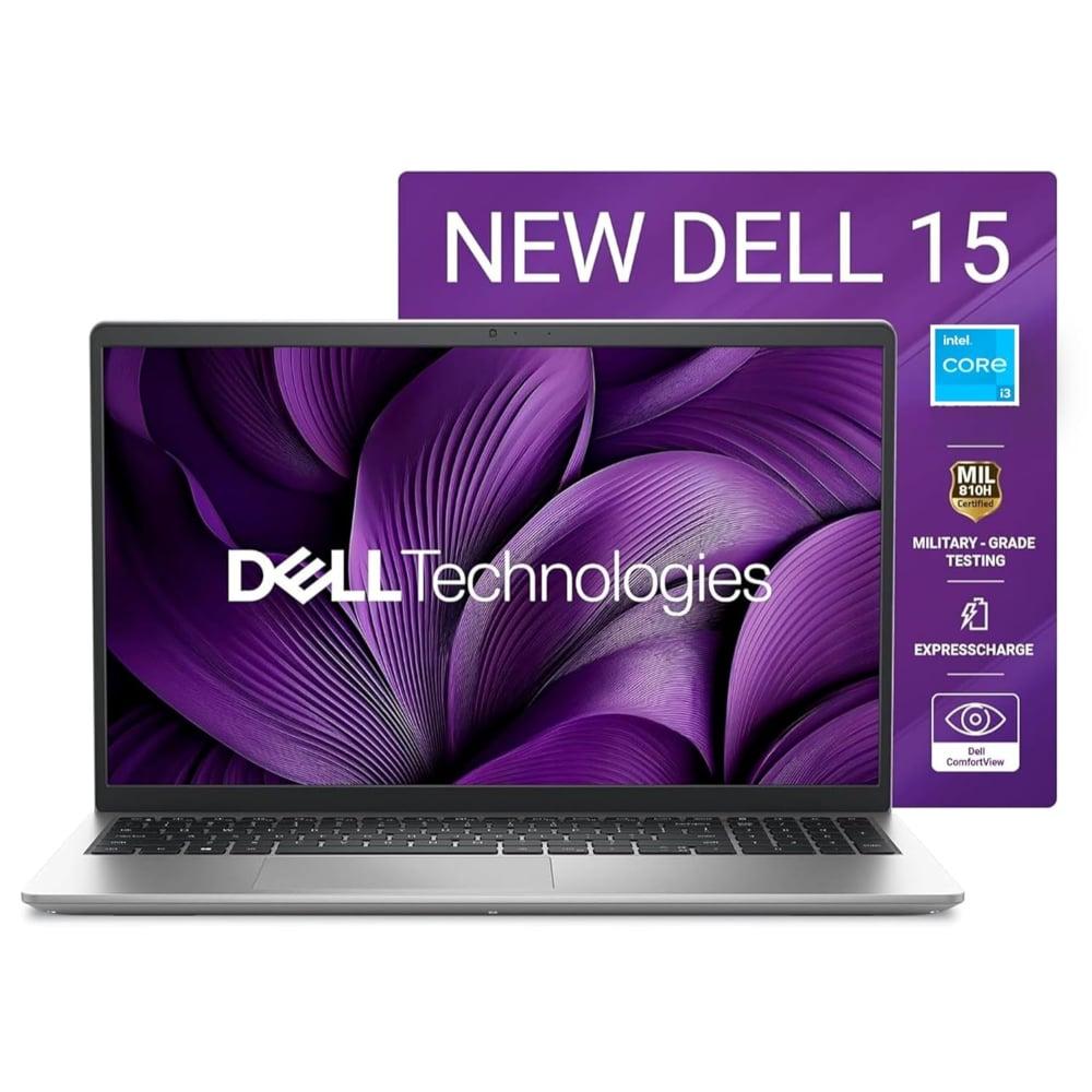 Dell DC 15250 Notebook Laptop (Intel Core 3-100u/8 GB/512 GB SSD/Integrated Graphics/Windows 11/MSOffice/Full HD), 39.6 cm - 15.6 inch, Silver