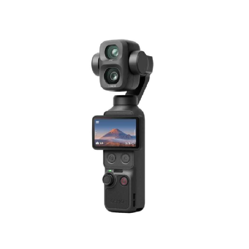DJI Osmo Pocket 4P Vlog Combo Dual-lens Pocket Gimbal Camera, Black