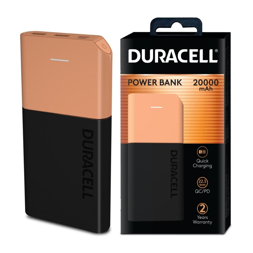 Duracell 20000 mAh Slimmest Power Bank