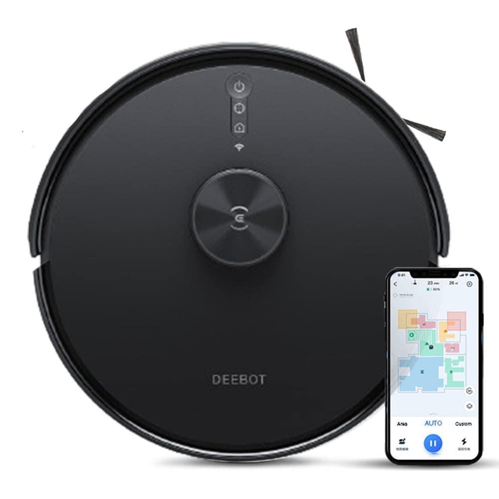Ecovacs Y1 Pro Robotic Vacuum Cleaner, Black