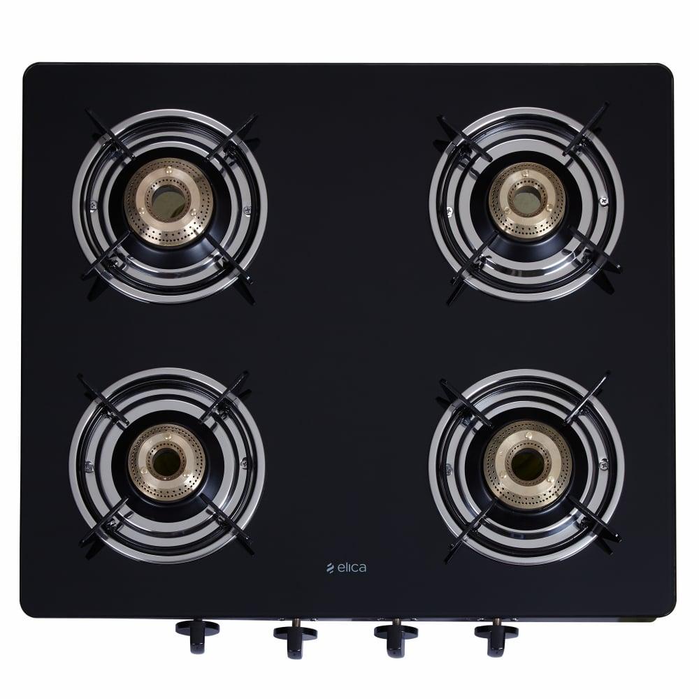 Elica 594 CT Vetro BK Cooktop Hob