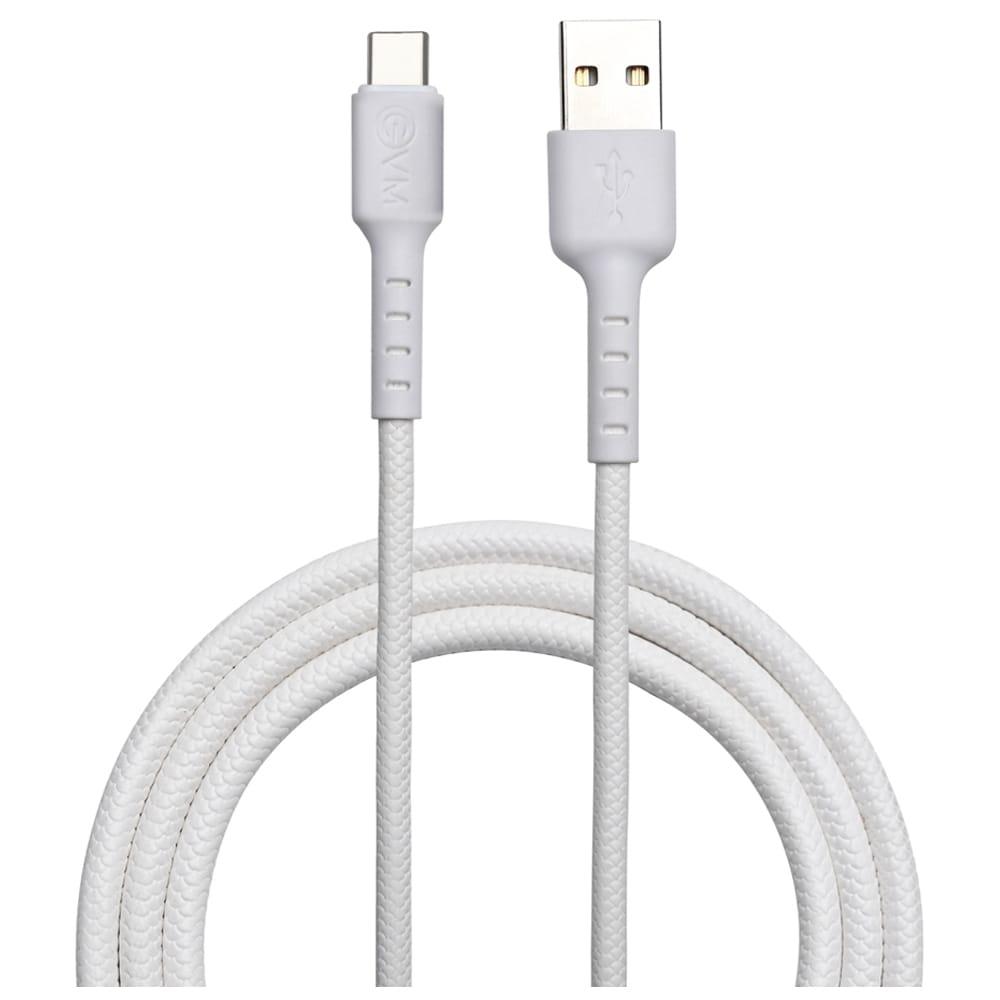 Evm EVM-C-012 1M Type-C Data Cable, White
