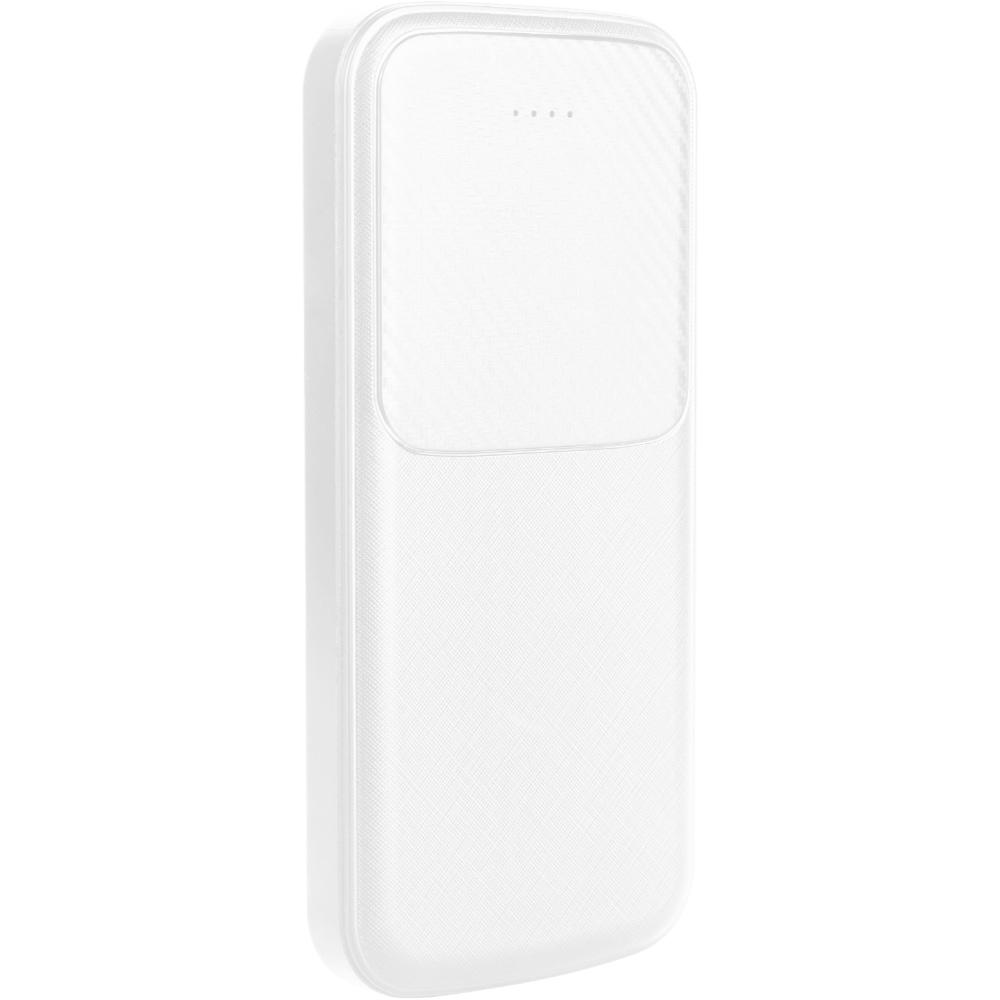 EVM Enjoy 10000 mAh Power Bank, White, EVM-P0405