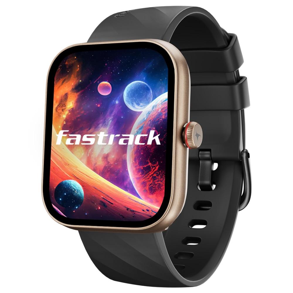 Fastrack Limitless FS2 Rose Smartwatch, Gold & Black