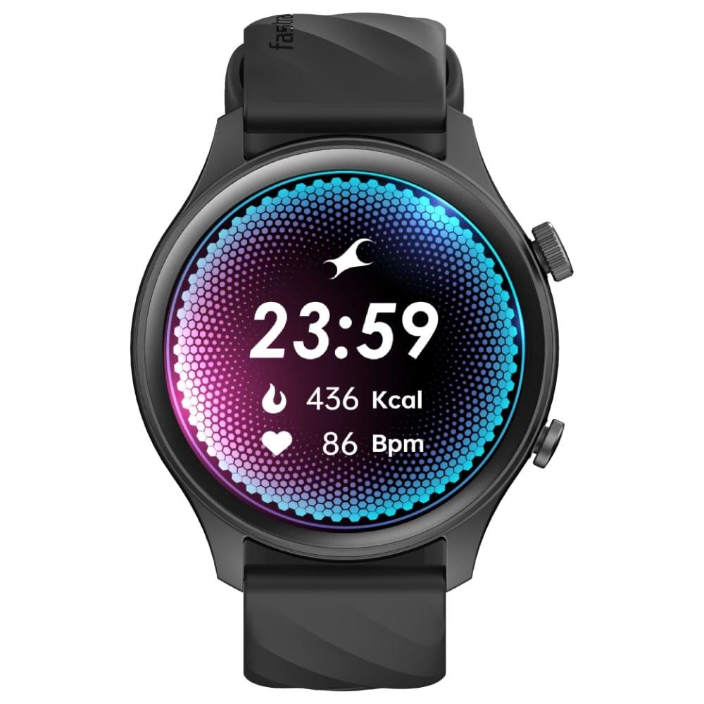 Fastrack Vivid Pro Smartwatch, Black