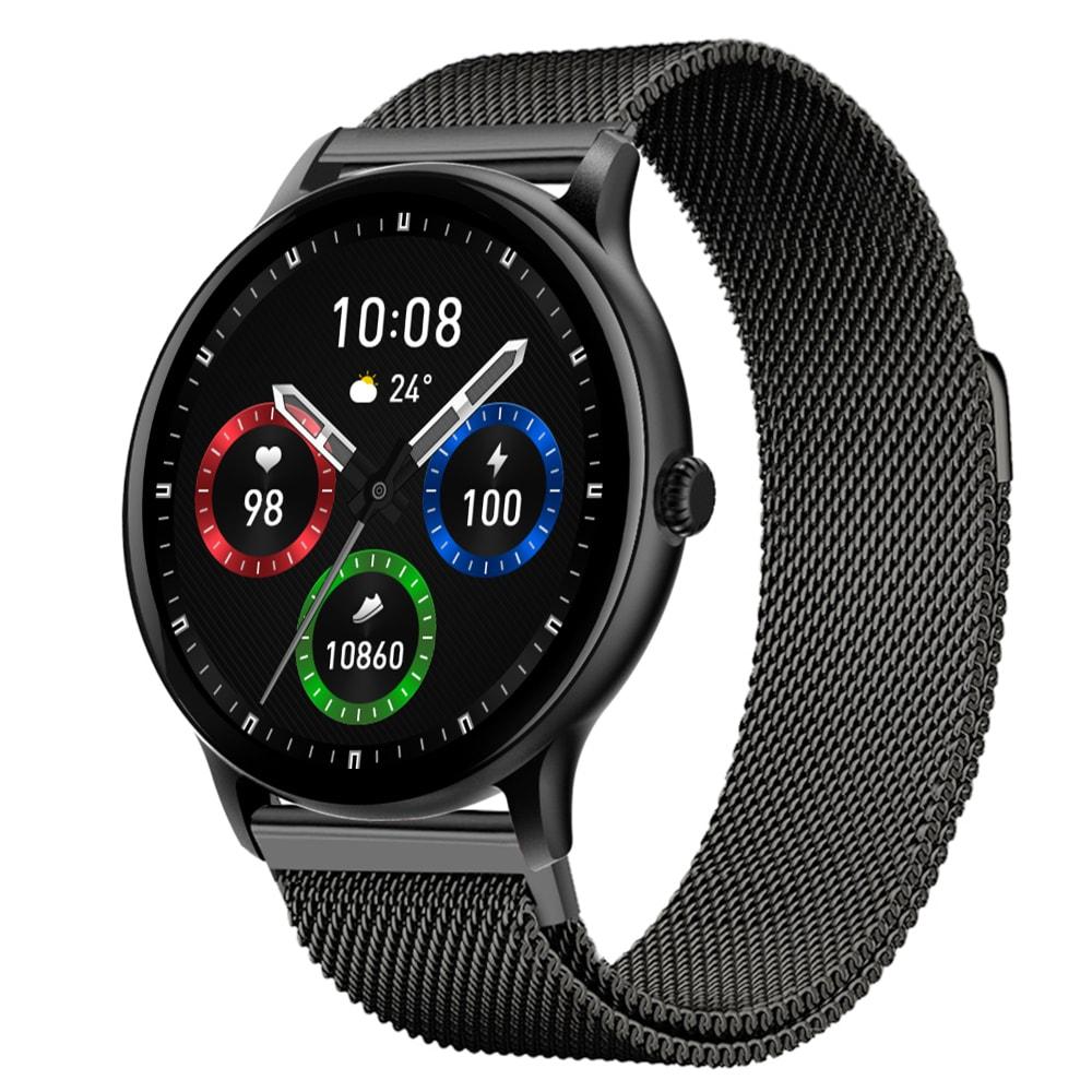 Fire-Boltt Phoenix Ultra Smartwatch, 3.53 cm (1.39 inch) HD Display, Bluetooth Calling, Stainless Steel Design & Metal Body, Upto 7 Days Battery, 120+ Sports Modes, IP67 Water Resistant, AI Voice Assistant (Dark Grey)