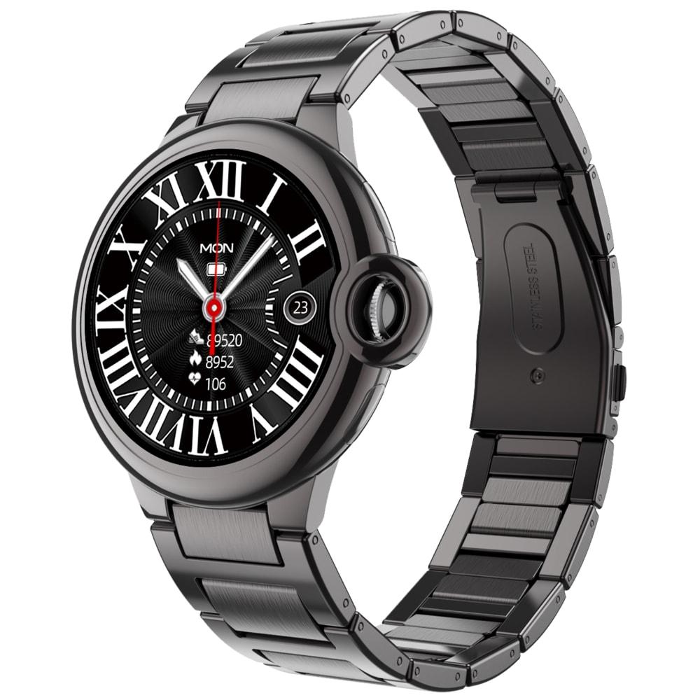 Fire-Boltt Topaz 3.30 cm (1.3 Inch) Round Luxury Smartwatch with Bluetooth Calling, Voice Assistant, Multiple Sports Modes, 360 Health Tracking