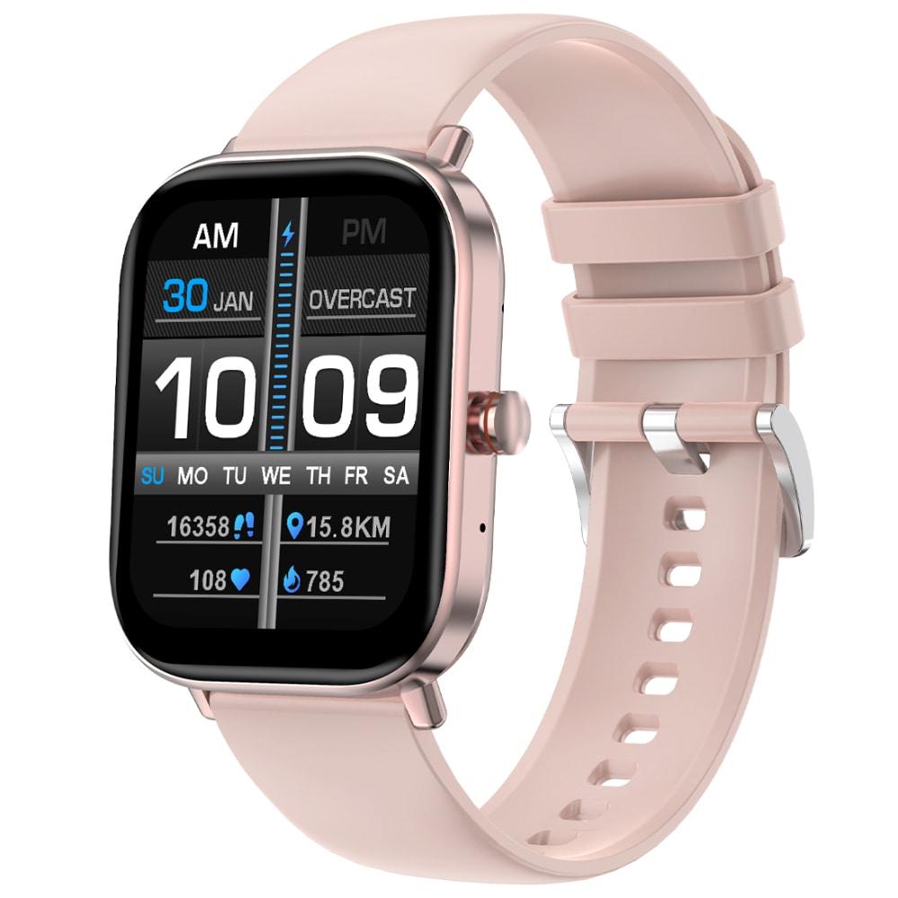 Fire-Boltt Ninja Pro Max Ultra Smartwatch , 5.10 cm (2.01 inch) HD Display, Bluetooth Calling , Upto 8 Days Battery, 123 Sports Modes, Built-in Speaker & Mic, IP68 Water Resistant, AI Voice Assistant (Pink Gold)
