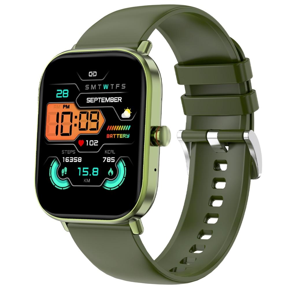 Fire-Boltt Ninja Pro Max Ultra Smartwatch , 5.10 cm (2.01 inch) HD Display, Bluetooth Calling , Upto 8 Days Battery, 123 Sports Modes, Built-in Speaker & Mic, IP68 Water Resistant, AI Voice Assistant (Olive Green)