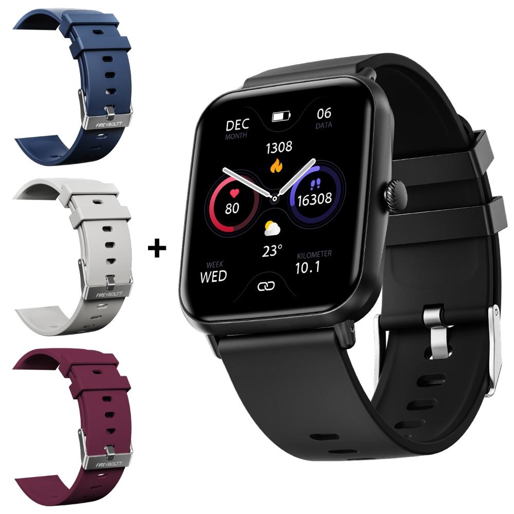 Fire-Boltt Trio 4.64 cm (1.83 inches) Smartwatch with 3 Free Straps