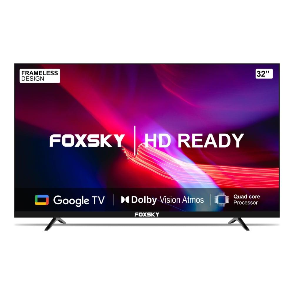 Buy Foxsky 80 cm (32 inches) HD Ready QLED Smart Google TV with