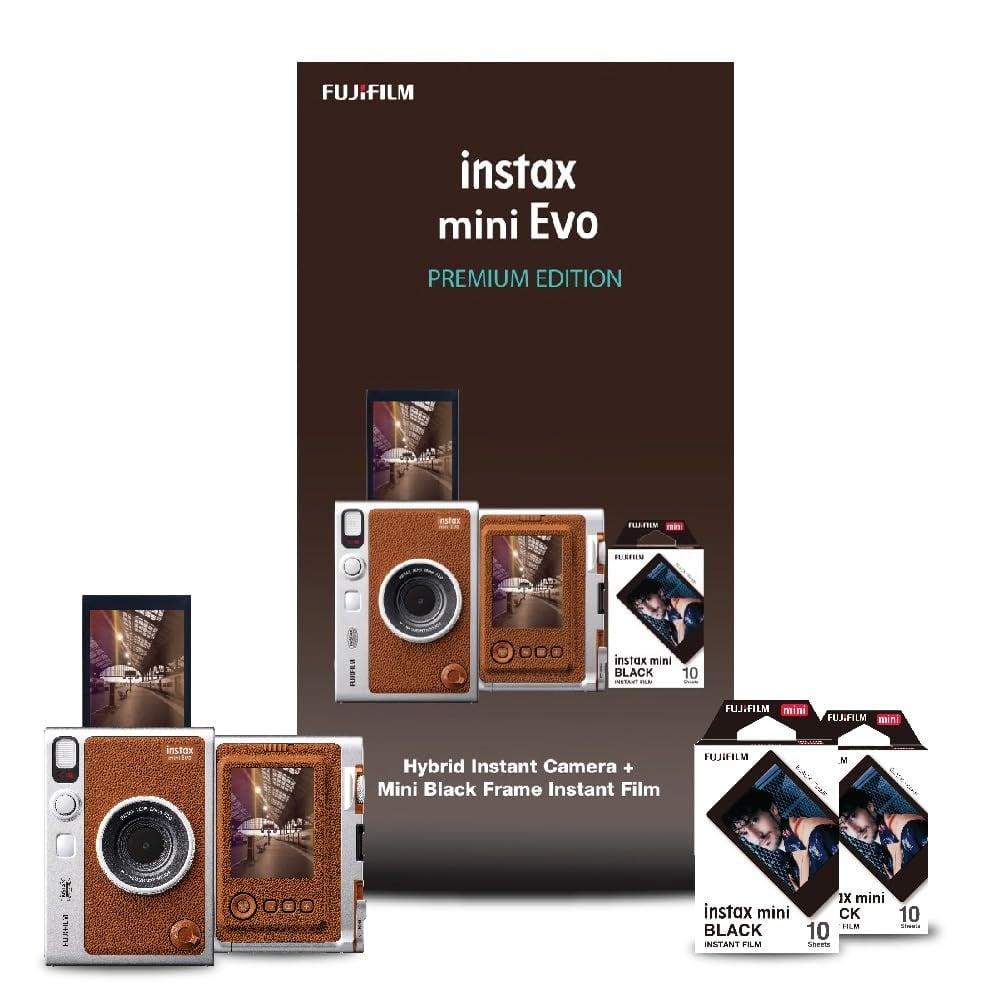 Fujifilm Mini Evo Premium Edition Box Camera, Brown