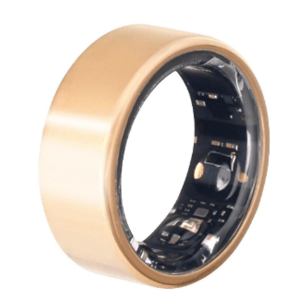 Gabit Smart Ring, Sleep, Fitness, Nutrition, Stress, First Sizing Kit, 7+ Day Battery, AI Health Coach, 30+ Workout Modes, VO2 Max, Health Tracker, Titanium, Rose Gold, Size - 13
