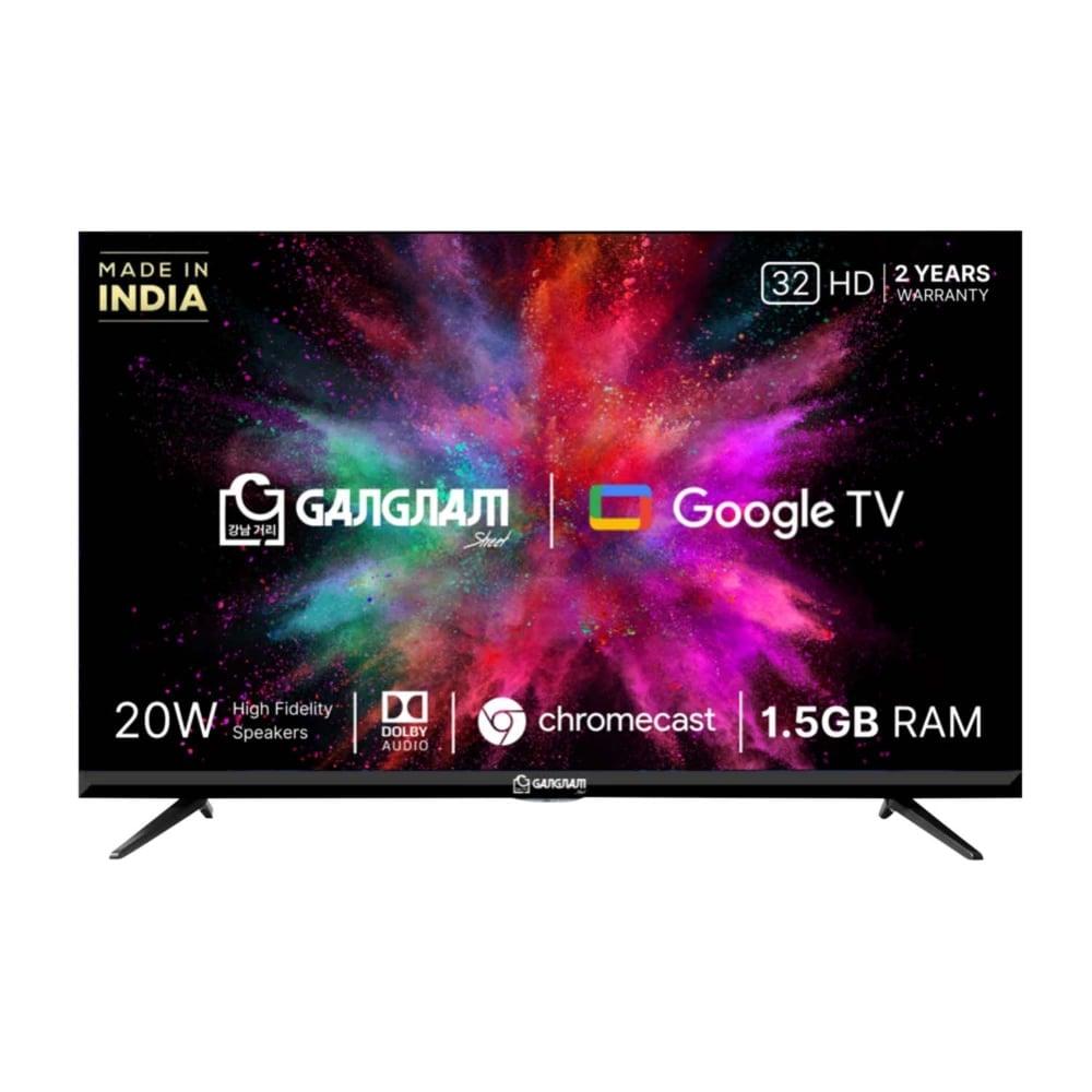 Gangnam 80 cm (32 inches) HD LED Google TV, LEDGTVGG3241HD36-EK