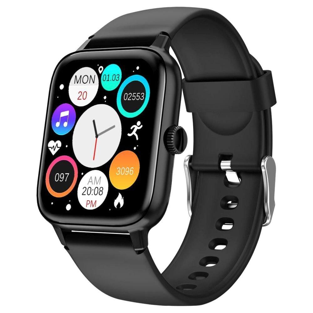 Gizmore Gizfit Blaze X Smartwatch with Bluetooth Calling, Mulitple Sports Mode, Black