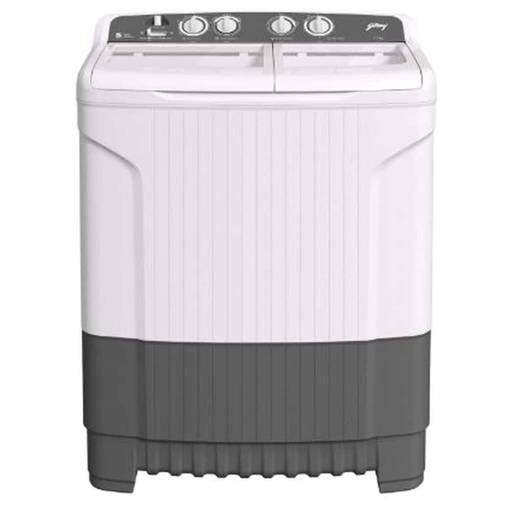 Godrej 7.2 Kg Top Load Semi Automatic Washing Machine, WS EDGE CLS Plus 7.2 TN3 M, Candy Grey