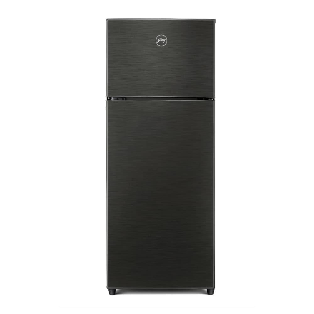 Godrej 272 L 2 Star Frost Free Double Door Refrigerator, Fossil Steel, EONVALOR 310B RI FS ST