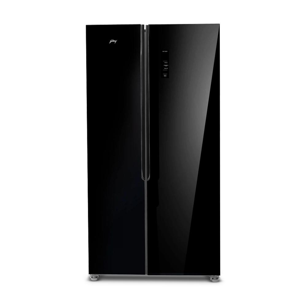 Godrej 600 L 3 Star Side by Side Refrigerator, Opera Black