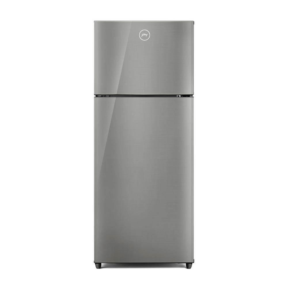 Godrej Eon Aplha 238 L 2 Star Frost Free Double Door Refrigerator, Steel Glow
