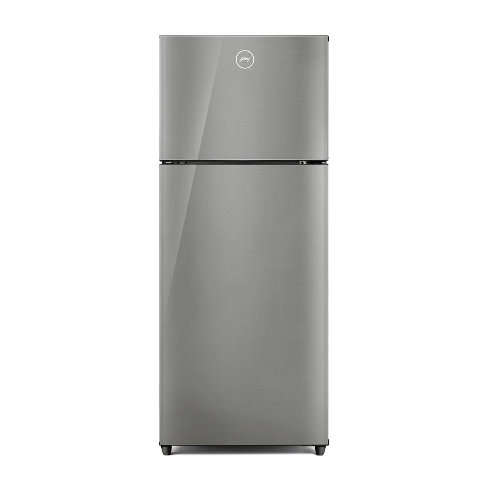 Godrej Eon Aplha 238 L 2 Star Frost Free Double Door Refrigerator, Steel Glow