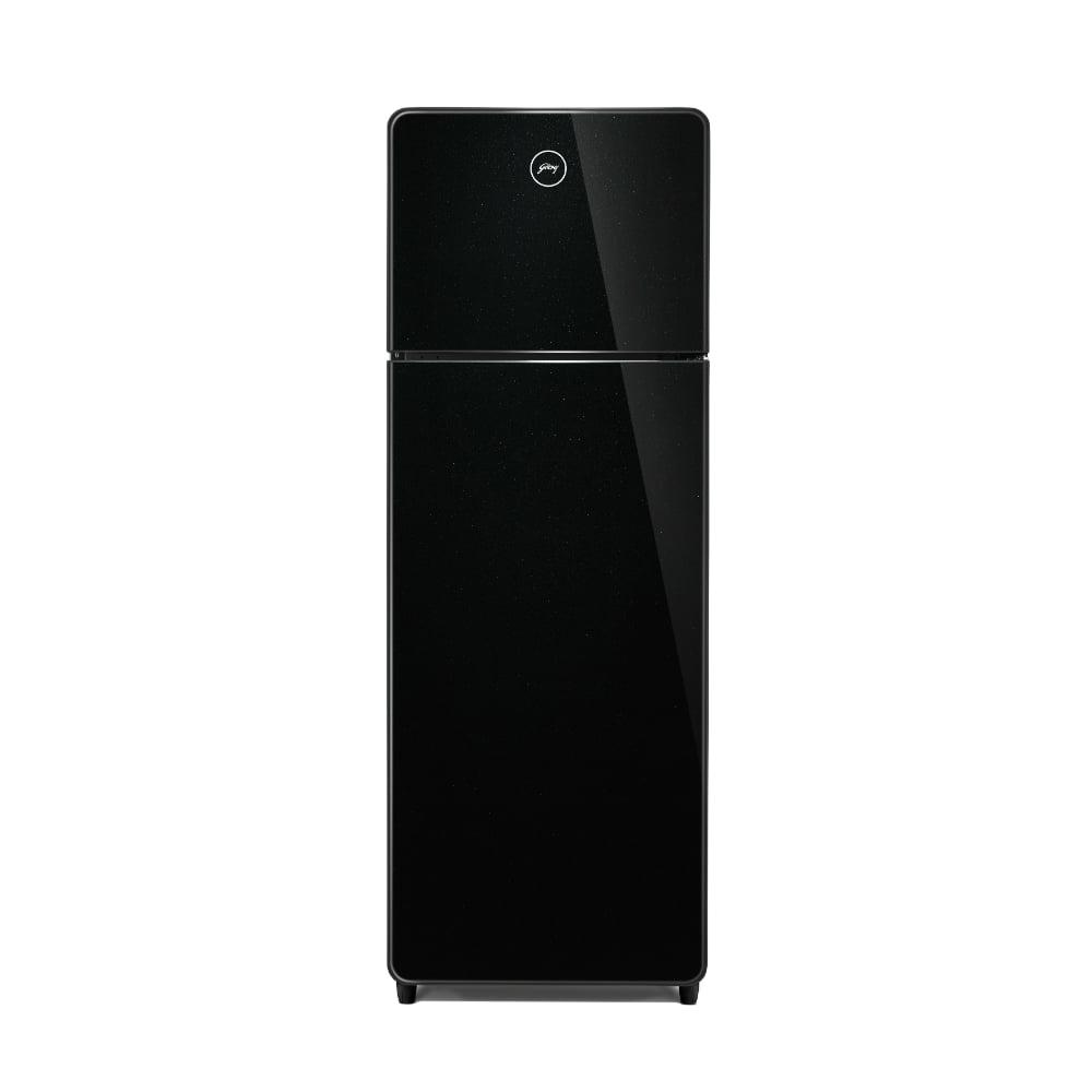 Godrej Eon Crystal 272 L 2 Star Frost Free Double Door Refrigerator, Onyx Black
