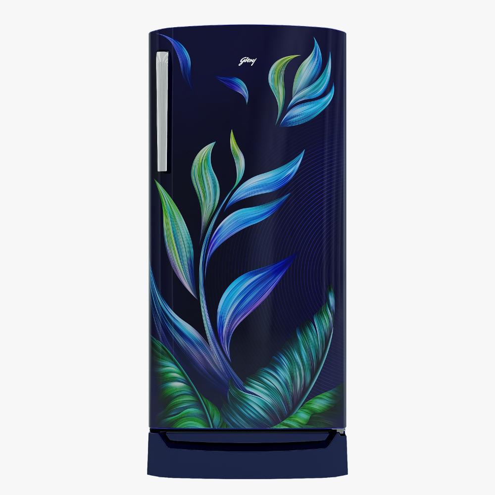 Godrej 184L 3 Star Direct Cool Single Door Refrigerator, Eon Marvel 207CN TDF, Fuse Blue
