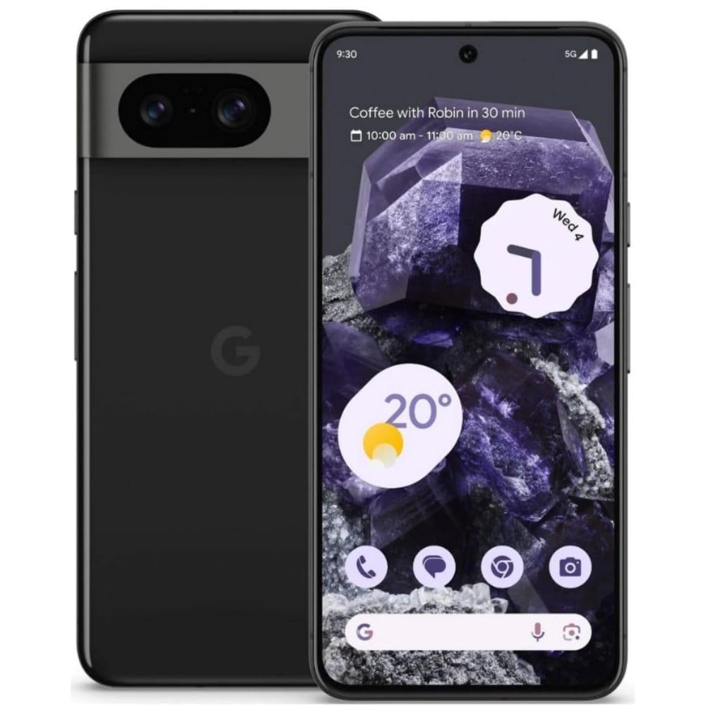 Google Pixel 8 128 GB, 8 GB RAM, Obsidian, Mobile Phone