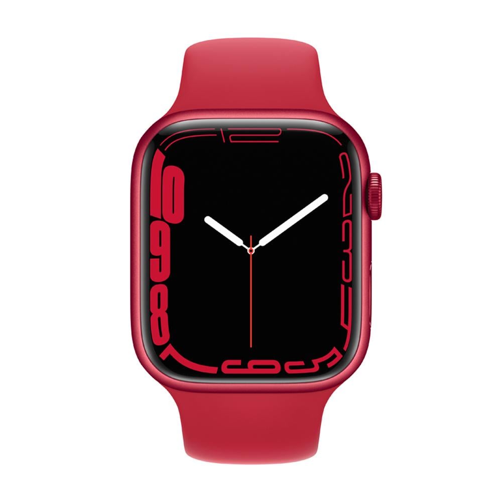 Apple Watch Series Cellular 45 mm Red Aluminum Case with
