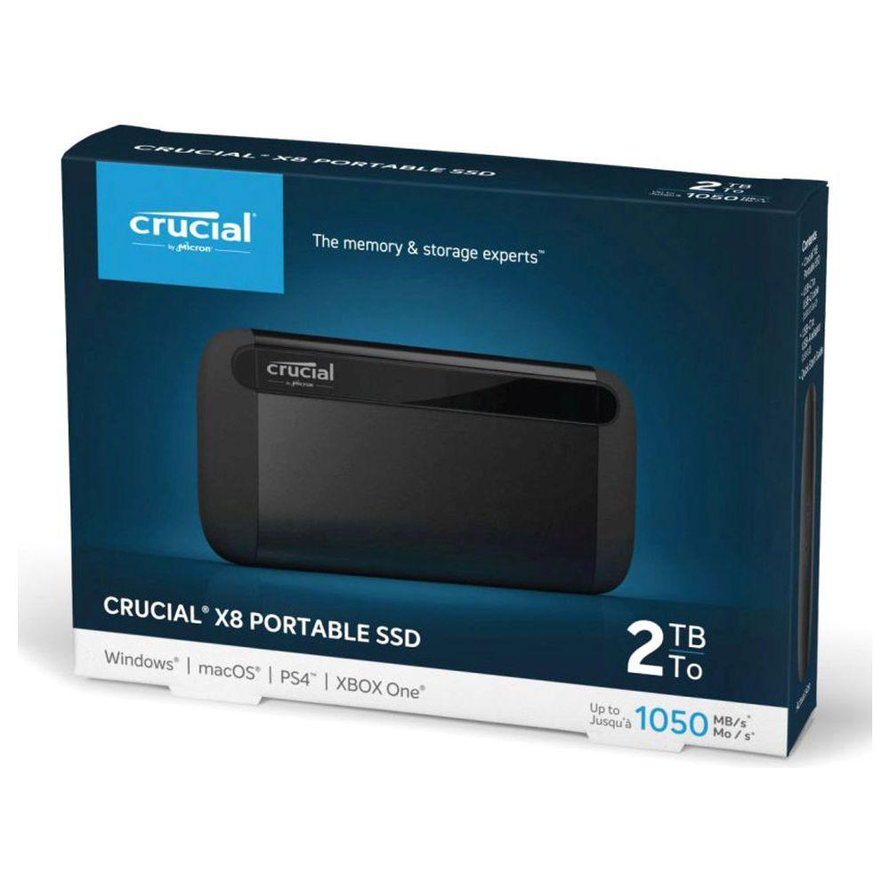 Crucial X8 2000GB Portable SSD【新品・送料無料】 Crucial X8 2000GB Portable Internal SSD