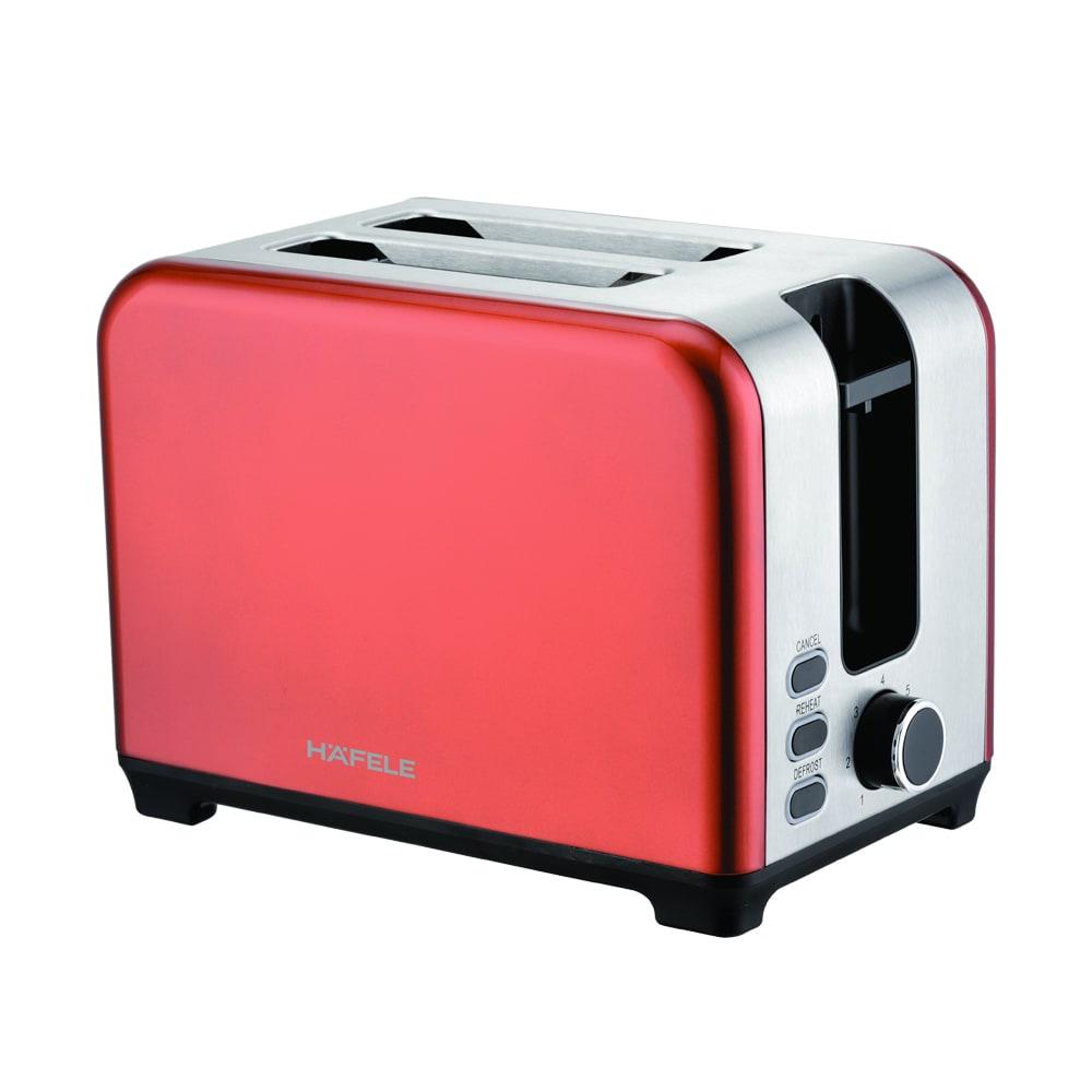 Hafele Amber 930 Watts Pop-up Toaster with 7 Adjustable Browning Levels, Opal