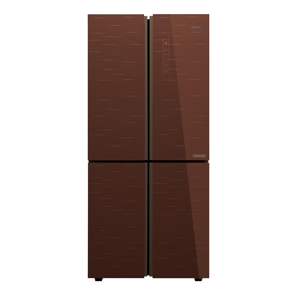 Haier 531 litres French Door Refrigerator, Chocolate Glass HRB-550CG