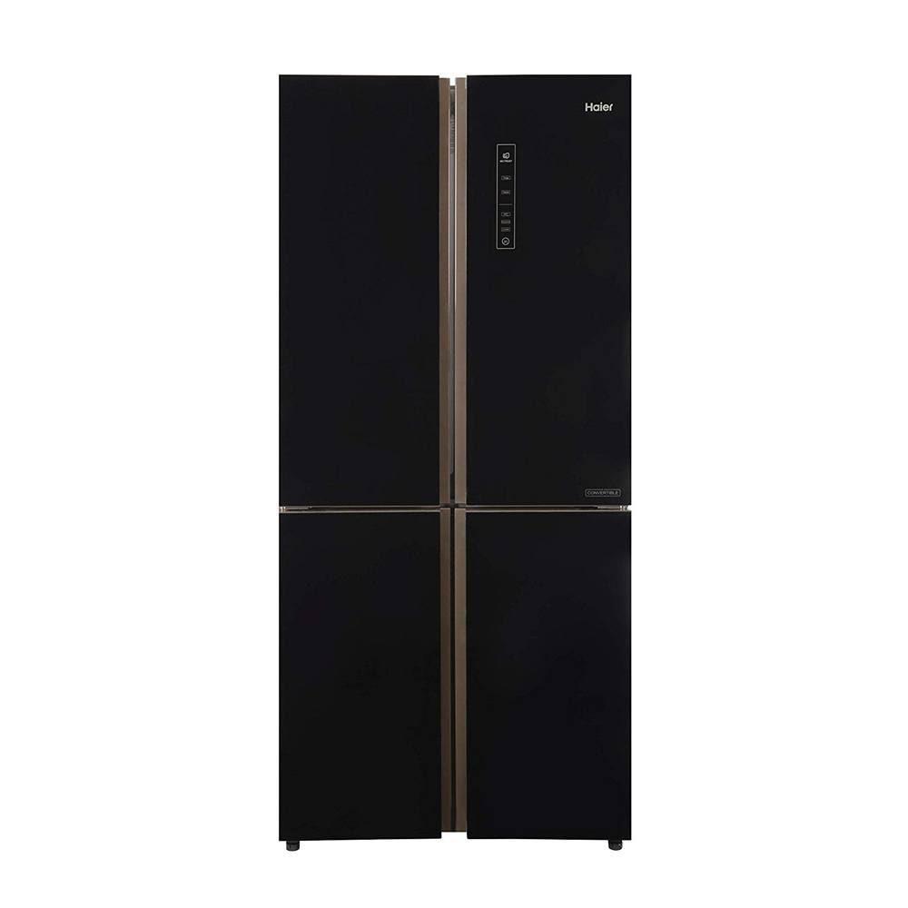 Haier 531 litres French Door Refrigerator, Black Glass HRB-550KG