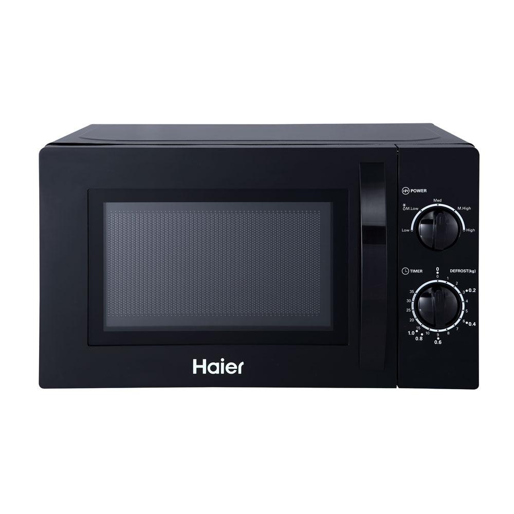 Haier HIL2001MWPH 20 litres Solo Microwave Oven, 5 Multi Power Level, 35 Mins Cooking Timer, Black